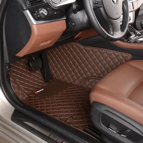 Custom Colorful Leather Car Carpet Decorative Car Mat 5d Floor Mat For