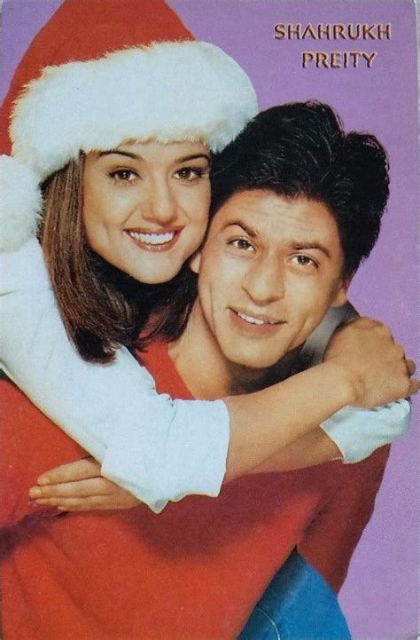 Classic Bollywood Pair Shah Rukh Khan And Preity Zinta
