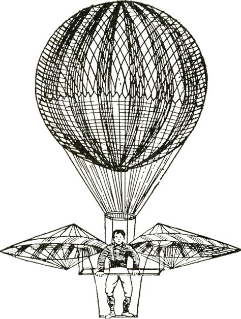 Vintage Images Hot Air Balloons Steampunk The Graphics Fairy Hot Air Balloon Clipart