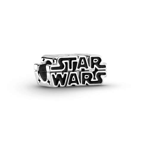 Star Wars Silver 3d Logo Charm Pandora Jordan