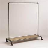 Pictures of Commercial Clothes Rack On Wheels