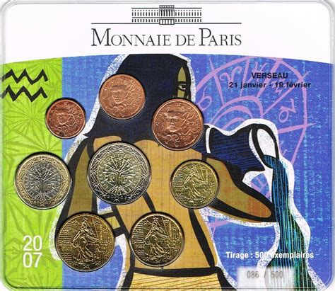 France Euro Coinsets 2007 Value Mintage And Images At Euro Coinstv