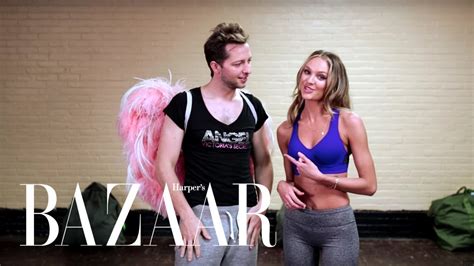 How To Workout Like A Victorias Secret Angel Candice Swanepoel