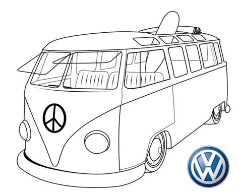 12 Vw Bus Coloring Page References