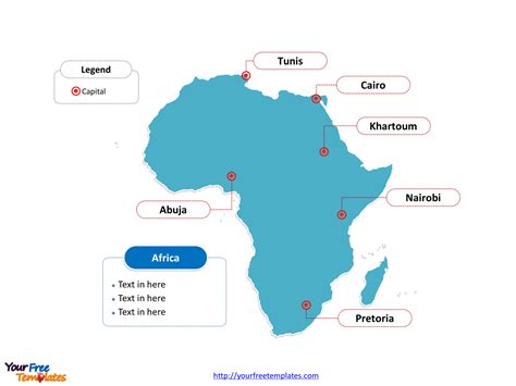 Africa clipart labelled, Africa labelled Transparent FREE ...