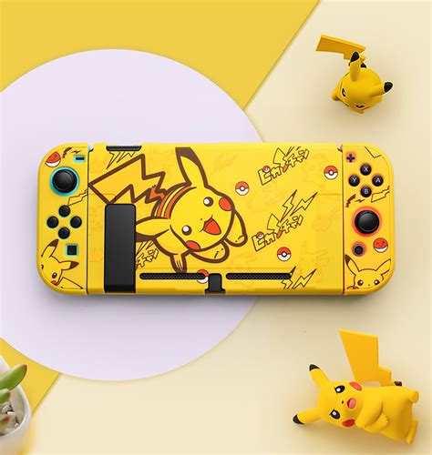 Pokemon Pikachu Nintendo Switch Caseshell Soft Protective Etsy