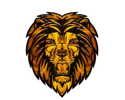 Lionhead Rabbit Lions Head Roar Tiger Lions Head Png Download 1600