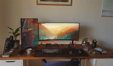 Finally Upgraded From Hz Monitors For An Ultrawide But Couldn T Walk Away From Dual