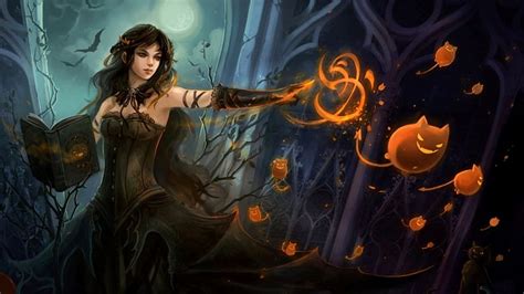 Witch Fantasy Occult Dark Art Artwork Magic Wizard Mage Sorcerer Hd
