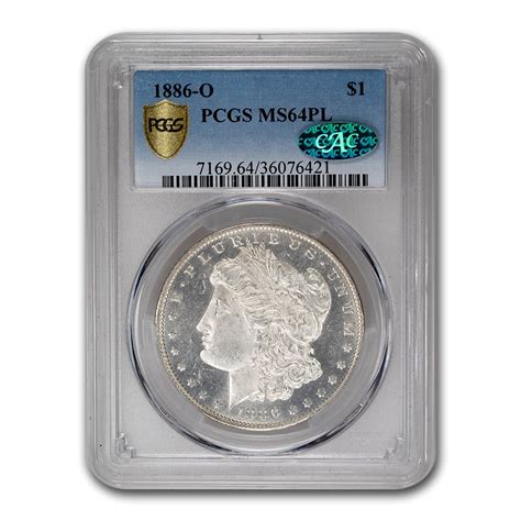 Buy 1886 O Morgan Dollar Pl Ms 64 Pcgs Apmex