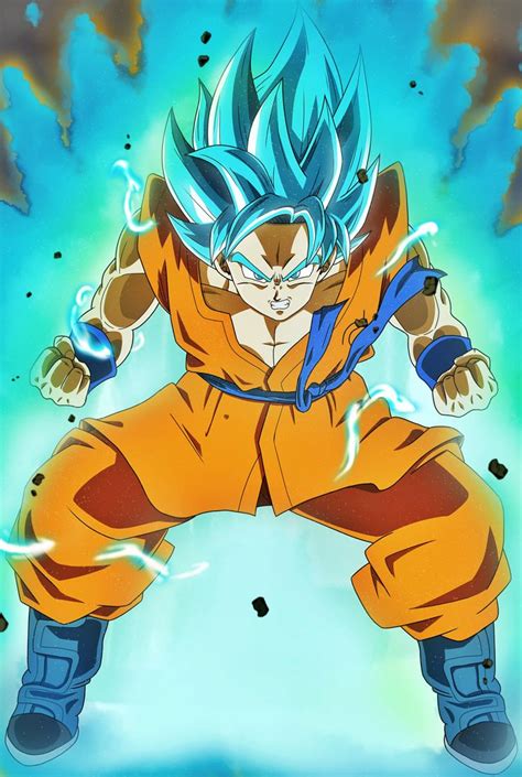 Goku Ssj Blue Universo 7 Figuras De Goku Personajes De Goku Dragones