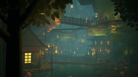 Village In An Enchanted Forest Unreal Engine Environment Youtube