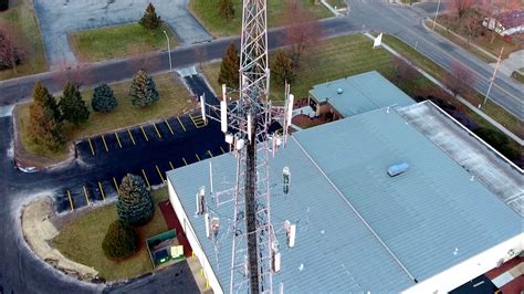 Communications Tower Sample Aerial Footage Youtube