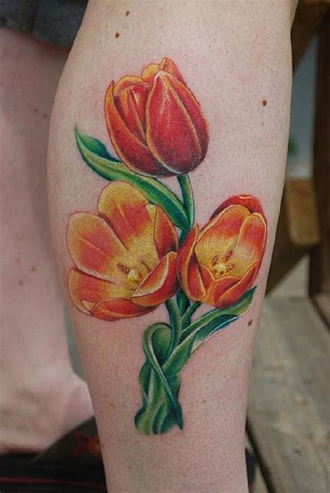 50 Tulip Tattoo Design Ideas Nenuno Creative