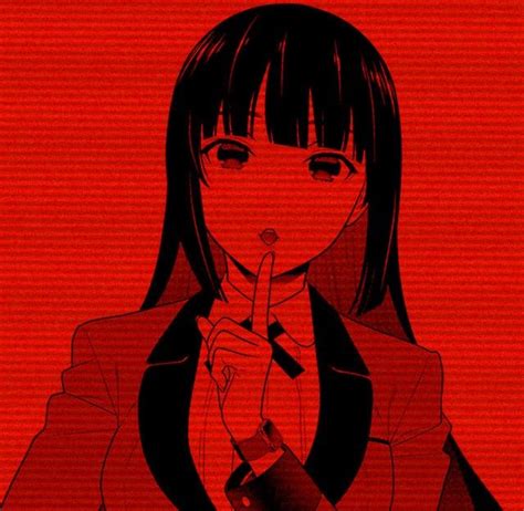 Yumeko Aesthetic Red Anime Theme Kakegurui En 2021 Esthétique