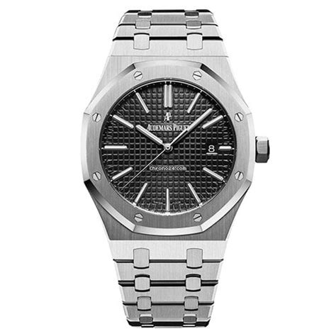 Audemars Piguet Royal Oak 41mm Stainless Steel Black Dial For