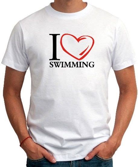 I Love Swimming T Shirt T Shirt Tee Shirts Shirts