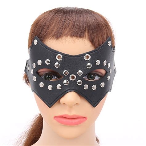 Pu Leather Eyepatch Adult Games Sex Toys For Couples Eye Mask Blindfold