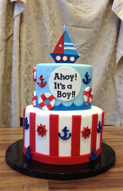 Check spelling or type a new query. Ahoy! It's a boy!! Baby shower cake | Jenny Wenny | Flickr