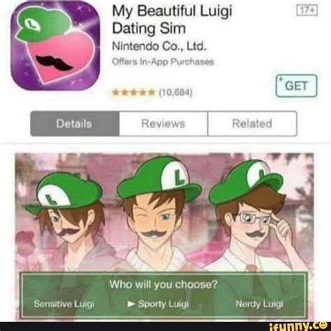 Sign up now for free! My Beautiful Luigi {1773 Dating Sim - iFunny :) | Dating ...