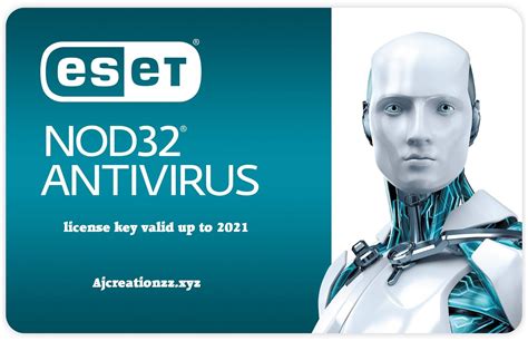 Eset Nod32 Antivirus License Key Valid Up To 2021