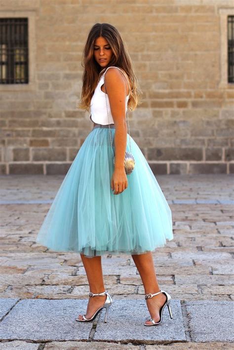 20 Fashionable Tulle Skirt Outfits For Summer Styles Weekly