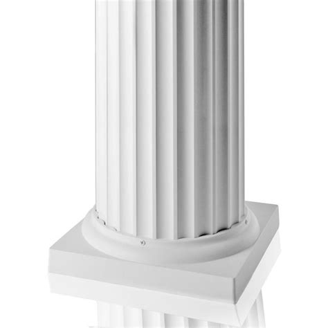 Round Fluted Aluminum Column Post Kits By Afco Decksdirect
