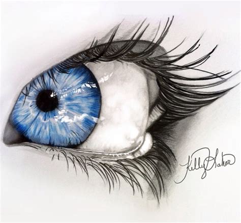 Kelly Lahar Eye Drawing Eye Art Eye Painting