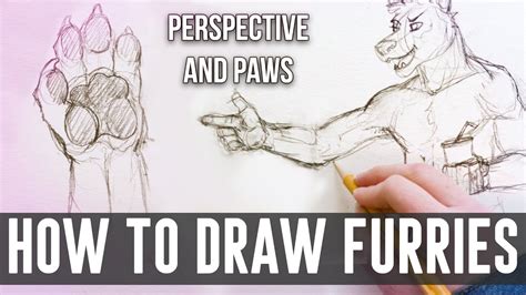 How To Draw Furries For Beginners The Secret To Drawing Perfect Paws Youtube