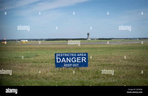 Newcastle Airport Perimeter In September 2020 Stock Photo Alamy
