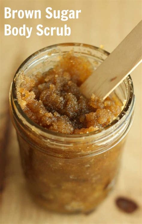 Presenting you my list of diy body exfoliator for a smooth and polished skin. Vanilla Brown Sugar Body Scrub Recipe | Homemade Gift