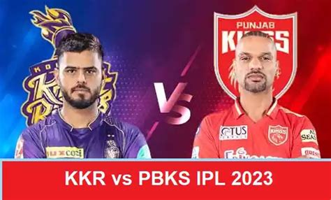 Kkr Vs Pbks Ipl 2023 Highlights Punjab Kings Started With A Win