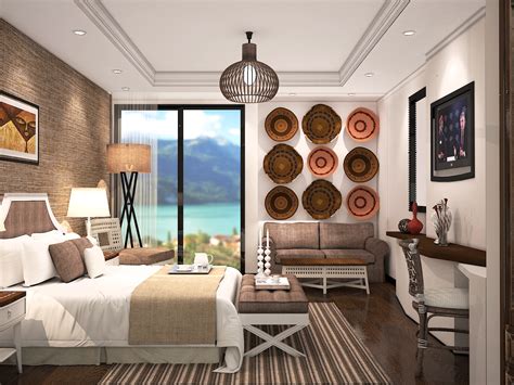 Interior Design Uganda Modern African Feel Hotel Room