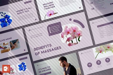 Massage Salon Powerpoint Presentation Template By Amber Graphics Thehungryjpeg