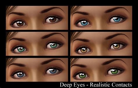 My Sims 3 Blog Deep Eyes Contacts By Shady