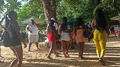 Saturday Vibes In The Most Visited Beach In Dominican Republic Sosua Youtube