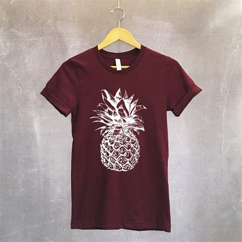 Pineapple Shirt Pineapple Tshirt Pineapple Tee Fruit Shirt