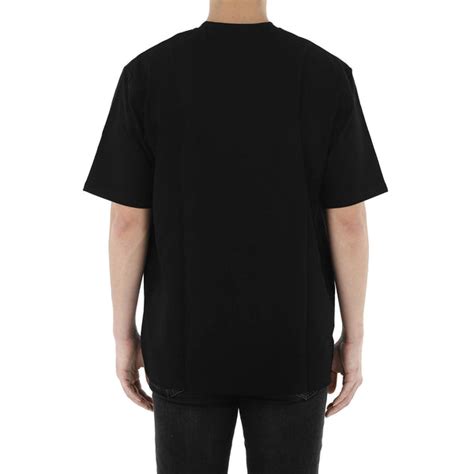 Oversized T Shirt Black Basiclad
