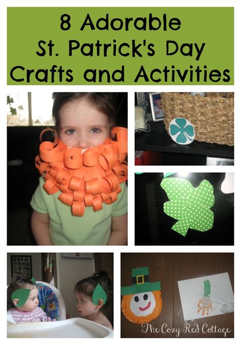The Cozy Red Cottage 8 Adorable St Patricks Day Activities For Kids