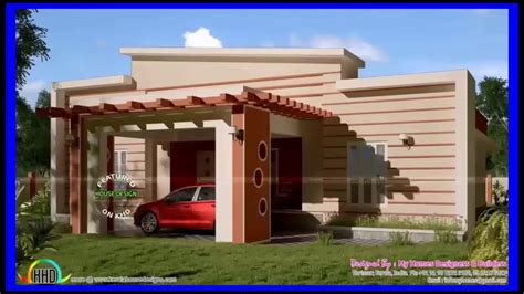 11 macam desain rumah ukuran 6x10 paling populer di dunia. Tampak Desain Rumah Satu Lantai - YouTube