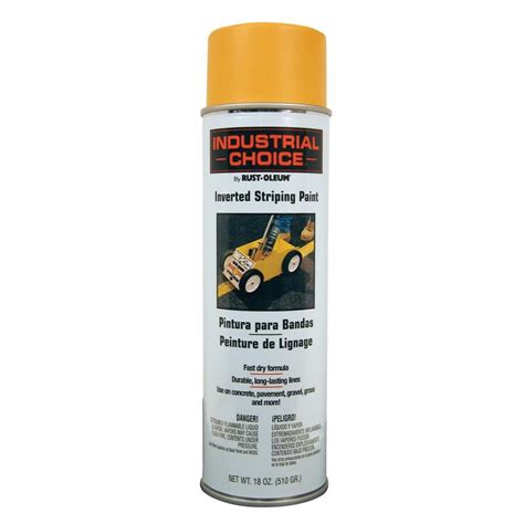 Rust Oleum Industrial Choice Yellow Spray Paint Actual Net Contents