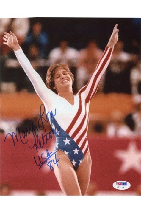 Mary Lou Retton Olympic Gold Medalist Gymnast Hand Signed Autograph X My Xxx Hot Girl