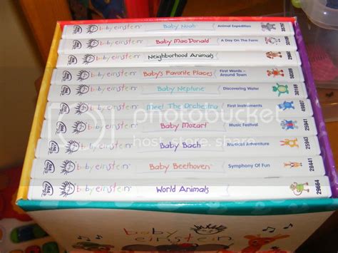 Baby Einstein Dvd Box Set Photo By Bonjour Mes Amis Daycare Photobucket