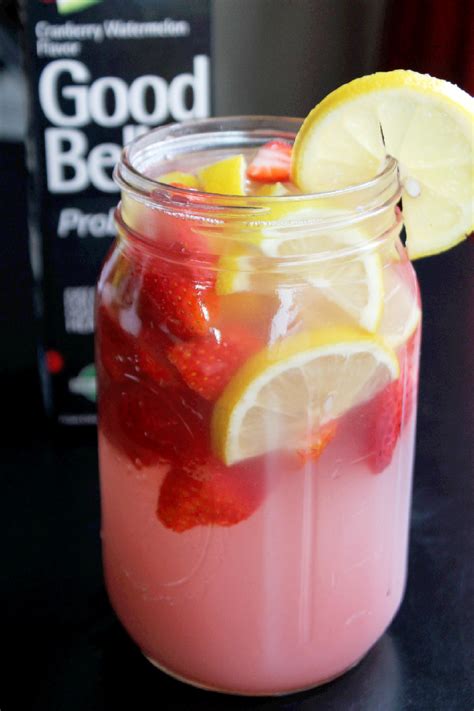 Strawberry Lemonade Probiotic Spa Water Not Quite A Vegan