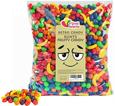 Wonka Runts Bulk Candy 2 Pound Fruit Shaped Chewy Candy Pricepulse