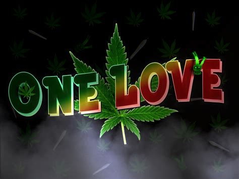 Abstract One Love Wallpaper