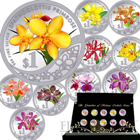 Explore tweets of covid token @covid_token on twitter. Singapore The Grandeur of Heritage Orchids of Singapore $10 Ten Silver Coin Set 2011 Proof 2.8 oz