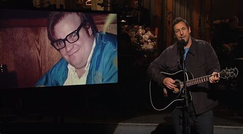 Adam Sandler Closed Out Saturday Night Live With A Chris
