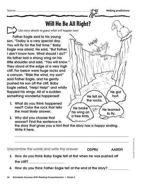 Unit 7 Reading Comprehension Interactive Worksheet Edform