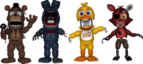 Render Adventure Withered Animatronics Png By Livingcorpse7 On Deviantart